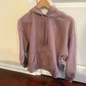 ALO Yoga Mauve Hoodie